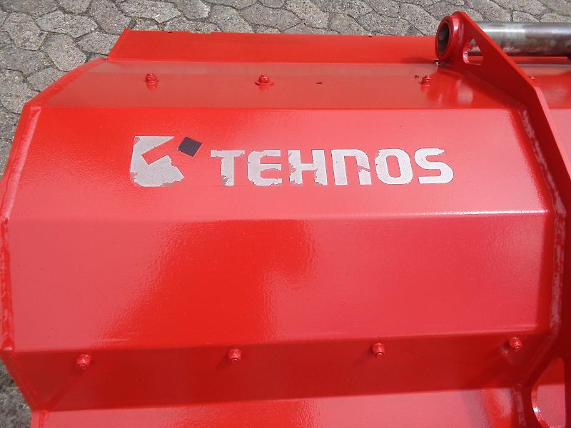 Tehnos 280cm Schlegelmulcher Hydraulische Seitenversscheibung 640mm Heckgerät mit 2 Geschraubten Schlagleisten 540 Zapfwelle