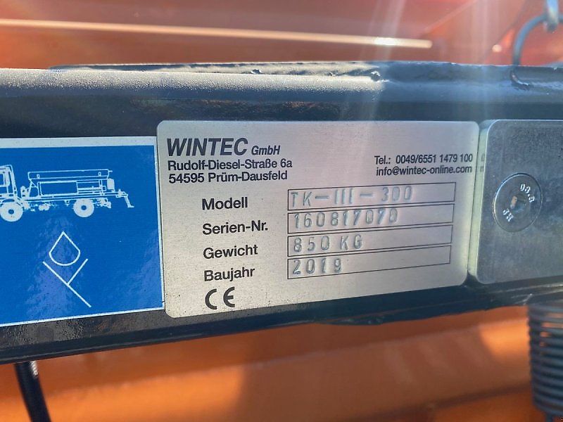 Wintec TK III 300 Dreipunktanbau