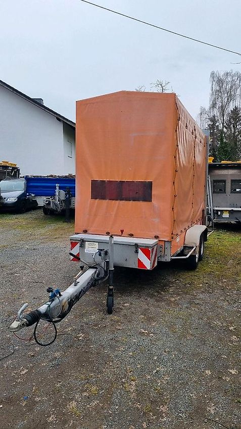 Mersch VZ 616 Absperrtafel FAT Nissen Horizont Verkehrsleittafel Verkehrsleitanhänger Verkehrssicherungsanhänger Leitanhänger