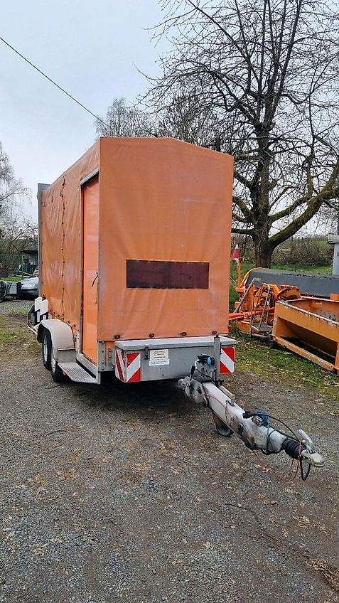 Mersch VZ 616 Absperrtafel FAT Nissen Horizont Verkehrsleittafel Verkehrsleitanhänger Verkehrssicherungsanhänger Leitanhänger