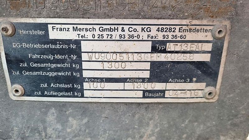 Mersch Nissen LED Absperrtafel VZ616 Verkehrssicherung Vorwarner Vorwarntafel Verkehrsleittafel Verkehrsleitanhänger Verkehrssicherungsanhänger Sperrwand Sperrtafel