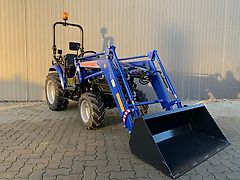 Farmtrac 22 mit Frontlader und Radialbereifung